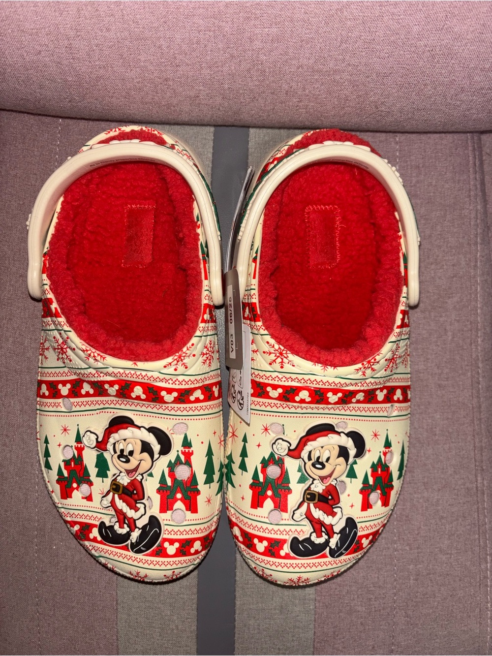 Disney parks Christmas crocs